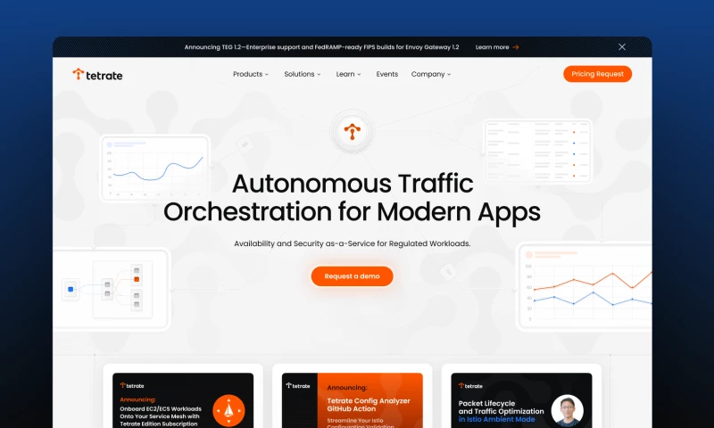 Peppermint - Tetrate — Website Design & Development