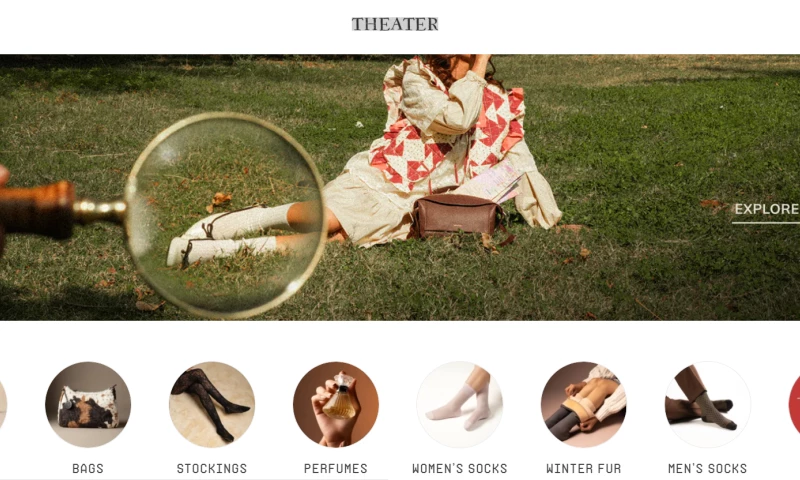 Design Street Solutions - Theater.xyz Premium Fashion E-commerce Website Development