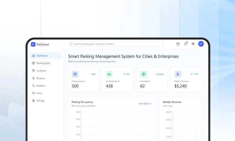 Ditstek Innovations - Smart Parking Management System for Cities & Enterprises