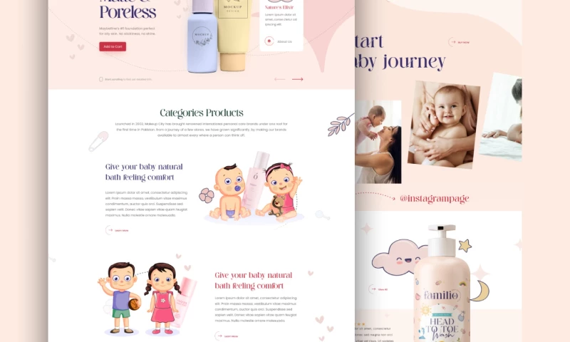 Codmash Software Solutions pvt. ltd. - Baby Care - Commerce