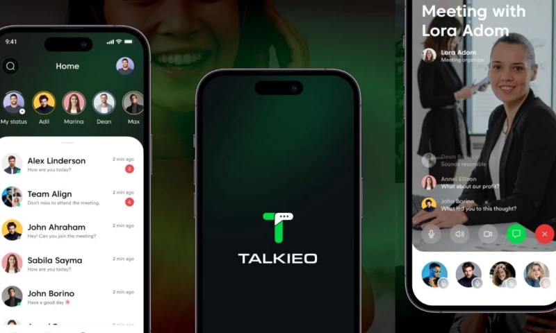 Sonic TechPro - Talkieo - Chat Application