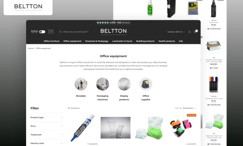 Uncanny Consulting Services LLC - Beltton Enhances Workplace eCommerce Experience