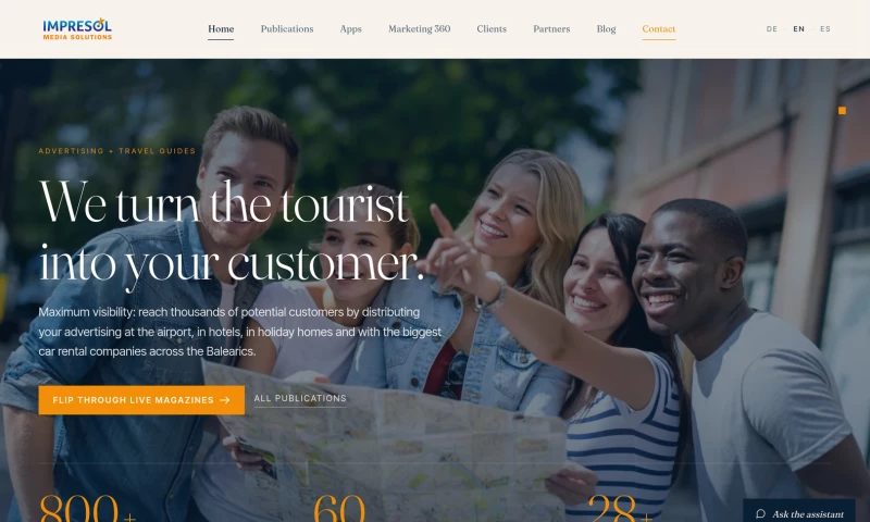 StudioMeyer - Impresol.com - Trilingual Publisher and Advertising Agency on Mallorca