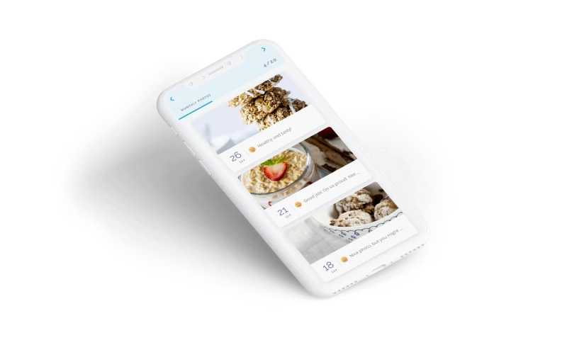 Health mobile app shines for its performance & design