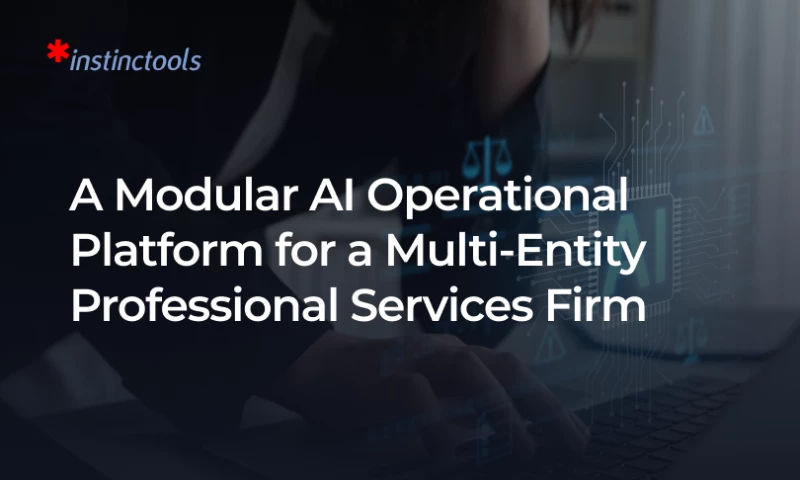 Instinctools - AI Operational Platform for a Professional Services Firm
