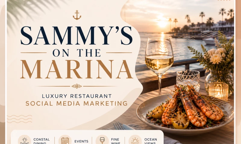 iThink Digital - Luxury Restaurant Social Media Marketing for Sammy's on the Marina