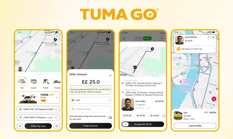 White Label Fox Pvt. Ltd. - Tuma Go: A Taxi Bidding App