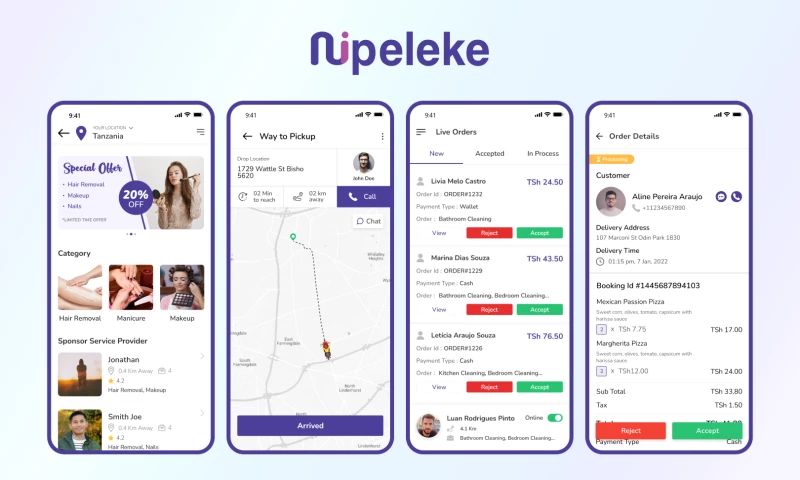White Label Fox Pvt. Ltd. - Nipeleke: A Multi-Service Marketplace