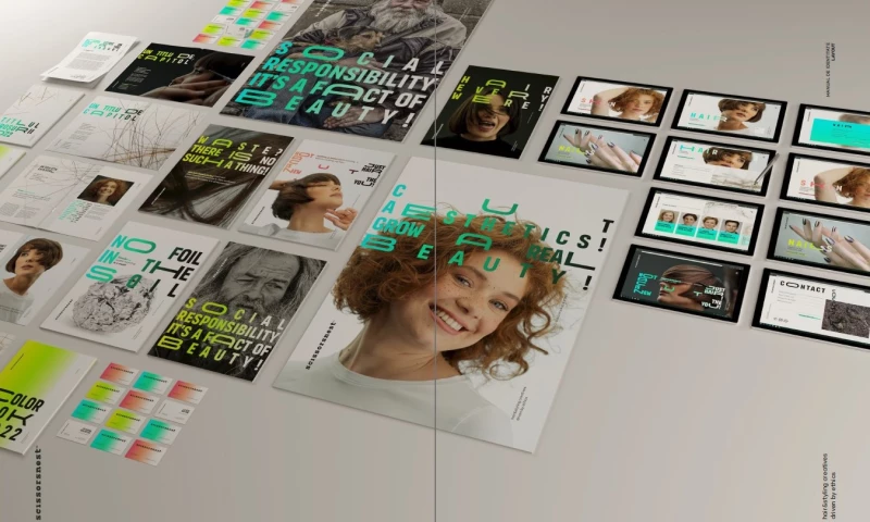 Firestarter AD - Hair studio Brand strategy & Identity