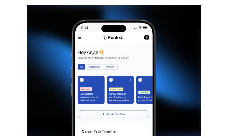 Groto - Routed | Career Planning Dashboard & Mobile Experience