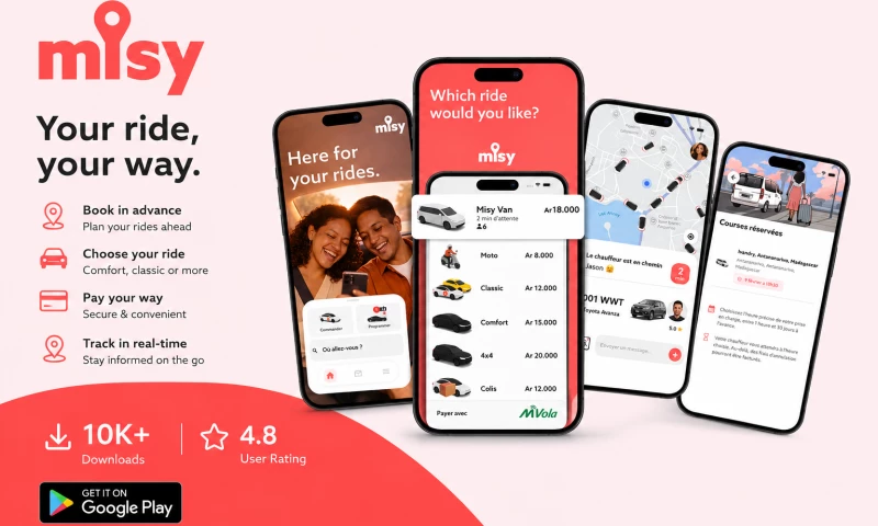 WebWiders Software Solutions - Misy Ride Booking & Transportation App