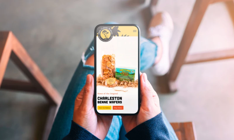 Colophon New Media - Olde Colony Bakery