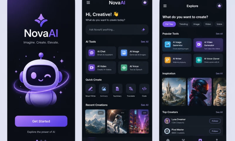 Thinkx Tech - NovaAI Smart Chatbot App