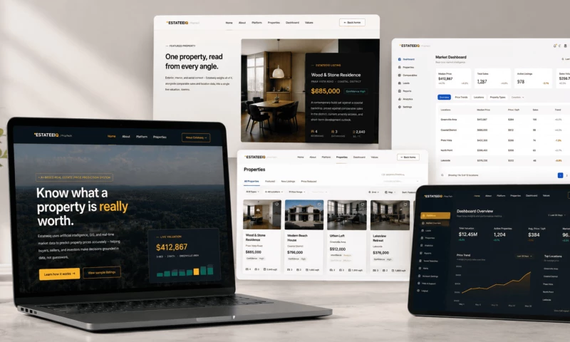 Krishang Technolab - Estateeiq -AI-Based Real Estate Price Prediction System