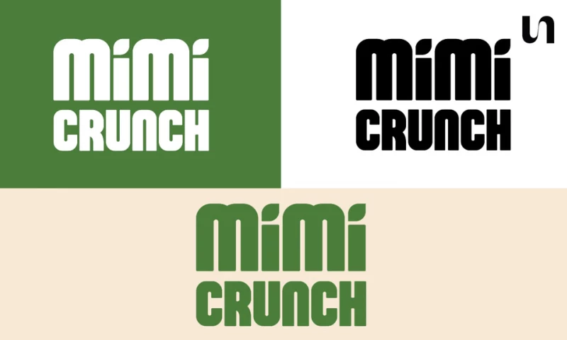 UnFoldMart - MiMi Crunch - Snack Brand Identity & Packaging Design