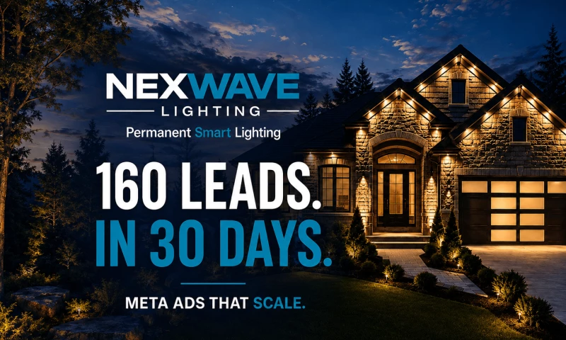 Fresh Bread Digital - 160 Leads in 30 Days for NexWave Lighting