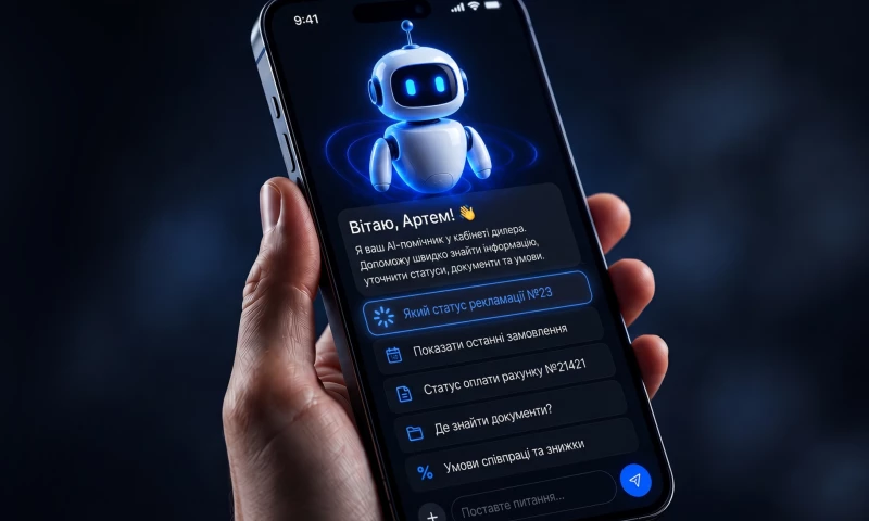 Wezom - B2B Dealer Assistant: AI Chatbot for Dealer Support