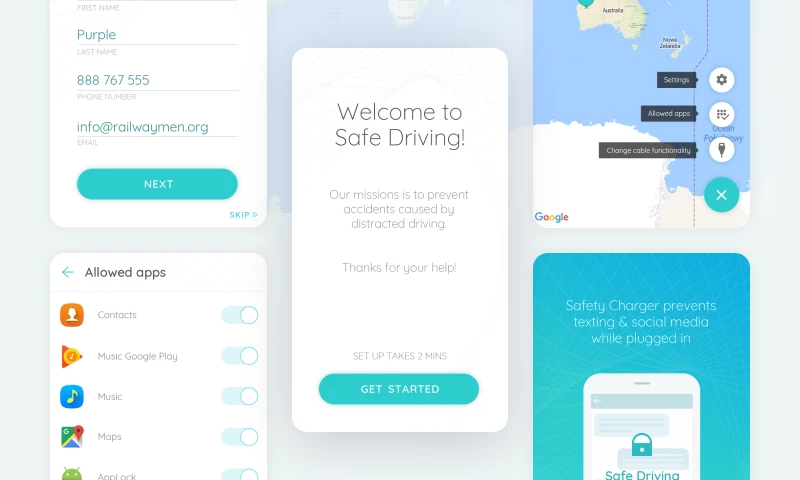 Railwaymen - Safe Driving - Mobile App