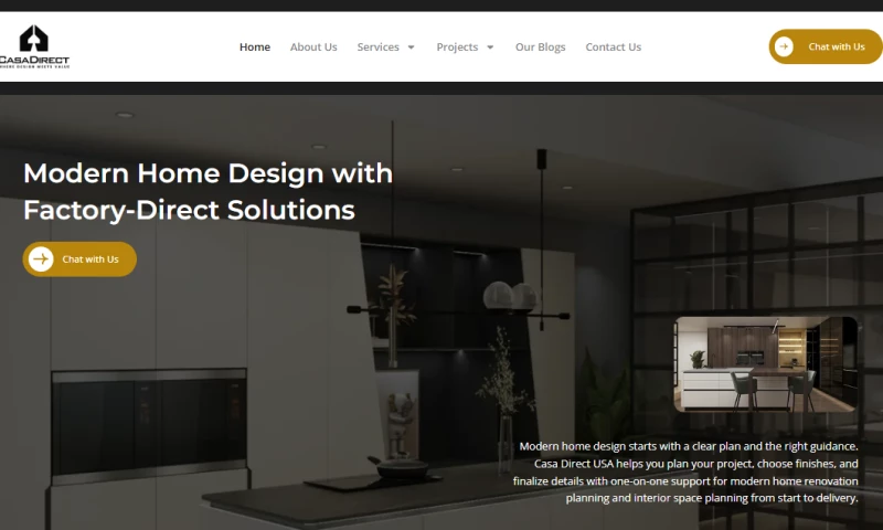 American Design Agency LLC - Modern Home Design Website Development