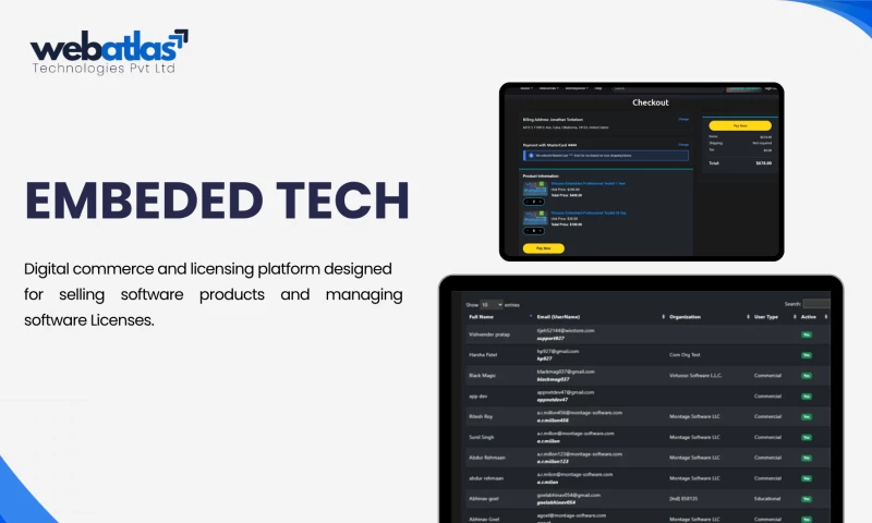 Webatlas Technologies Pvt Ltd - Montage Software - Digital Licensing & Commerce Platform