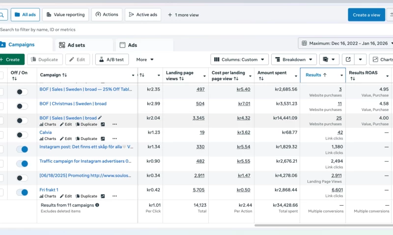 Click2Result - Got first online sales with ROAS of 4 in the first month