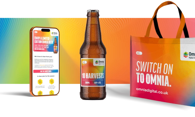 Optima Graphic Design - Switch On to Omnia
