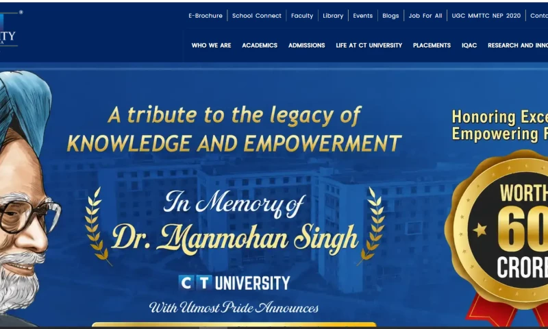 Vibrantick Infotech Solutions - CT University Website & Digital Solution