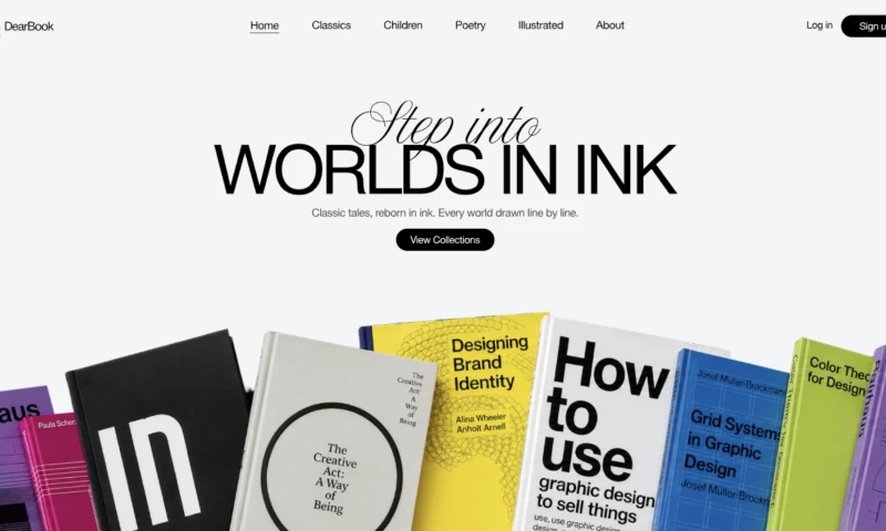 U1CORE - UI/UX Design & Development for Online Bookstore