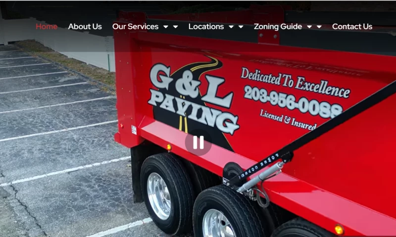 203 Media Group - G&L Paving and Masonry: Web Design, SEO & Social Media