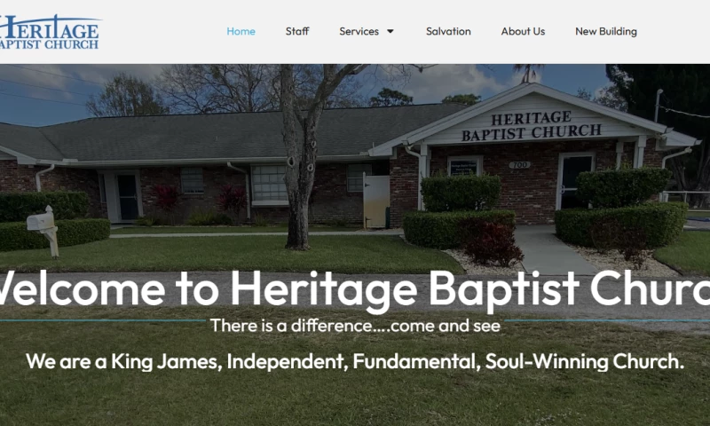 American Design Agency LLC - Modern Church Website Design & Development