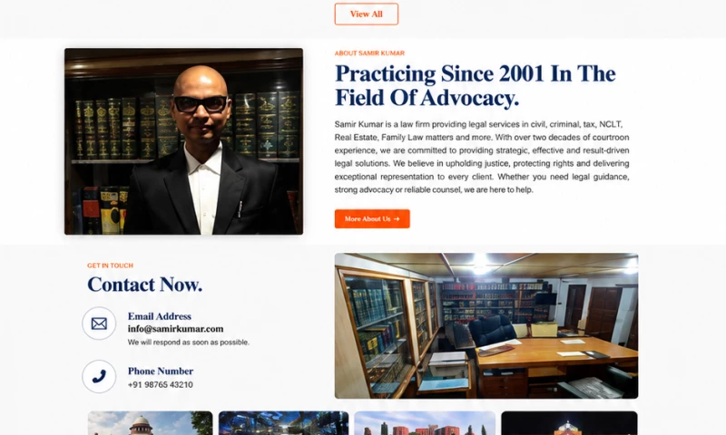 Nizwas IT Solutions - Law Firm Website Development