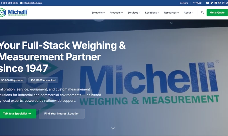 Ruby Shore Software - Michelli Website Redesign & Content Rewrite
