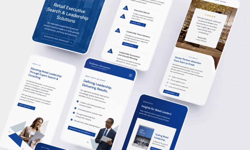 LIMIVEX Marketing - Original guides and a retail journal for a boutique executive search firm