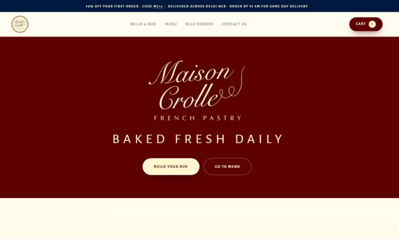 Food Feed Studio - Maison Crolle — e-commerce with a build-your-own box