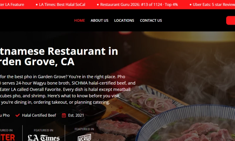 Aim Infocorp Pvt. Ltd - Restaurant Website Design & Development