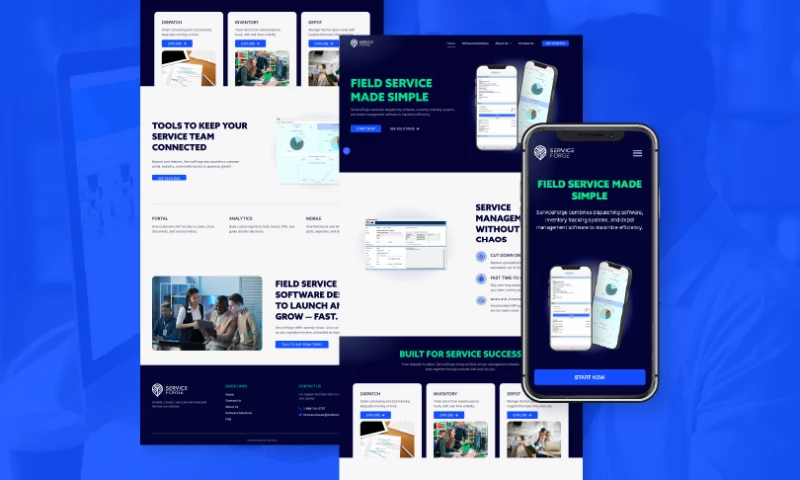 Forge Apollo - New Website for a Software Brand