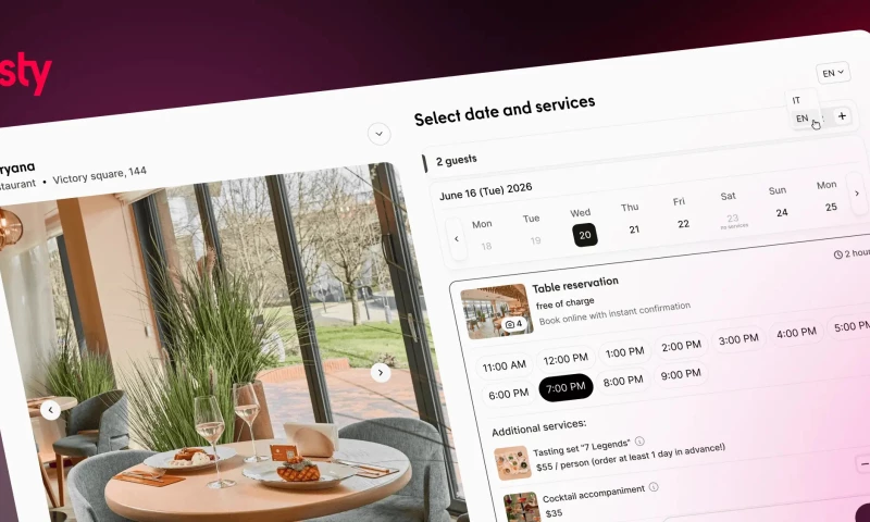 dev.family - Custom Booking Platform with AI Receptionist for HORECA