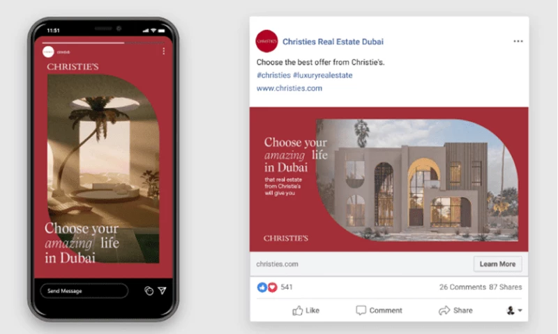 F/Agency - SMM for Christies International Real Estate