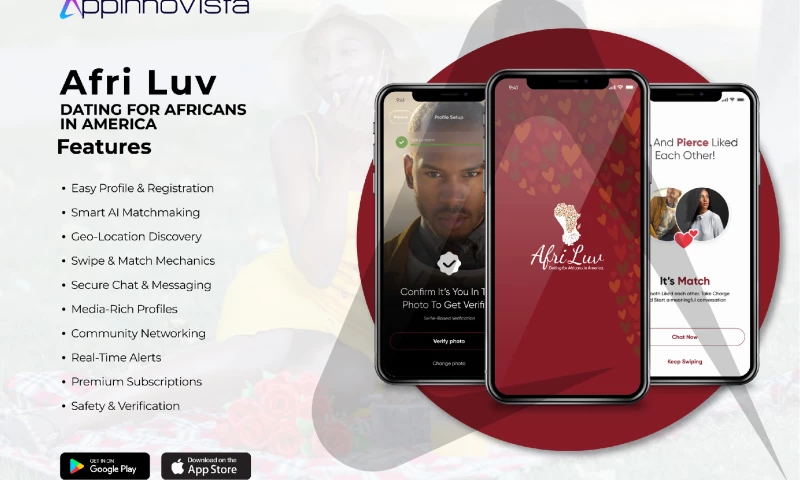 Appinnovista - Afri Luv - iOS/Android App