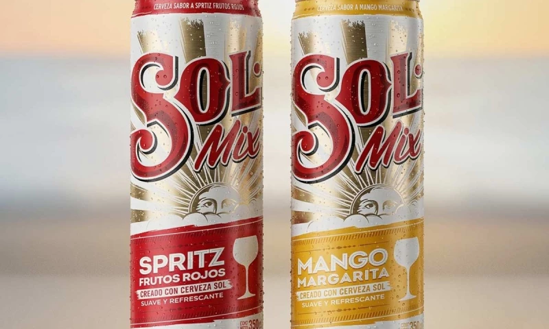 Imaginity - Sol Mix Cocktail-Inspired Beer Packaging Design