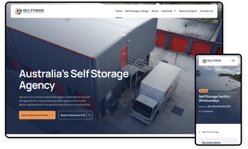 White Peak Digital - Self Storage Advisory Australia