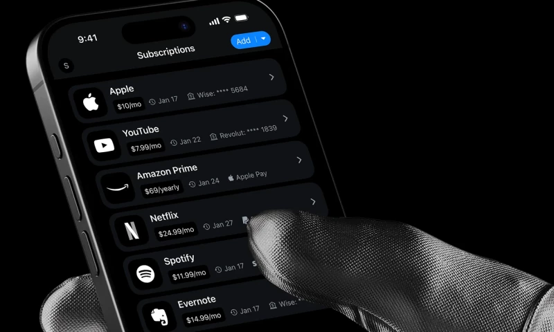 Reliqio - Subscription Management Mobile App