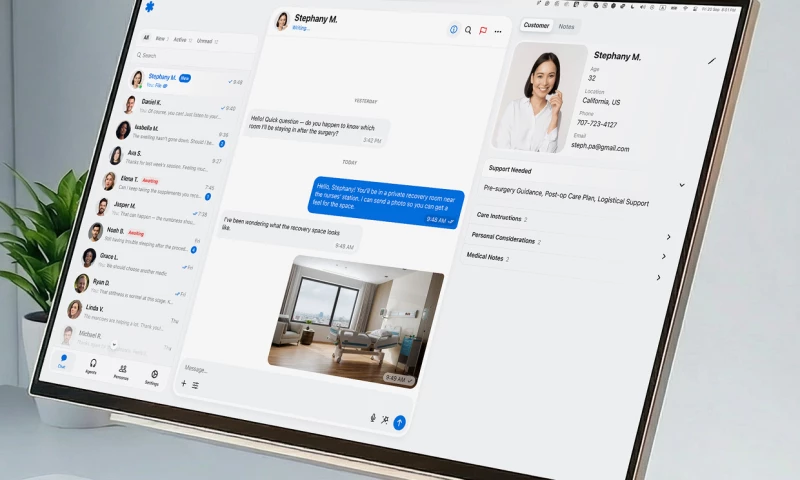 Reliqio - Designing Healthcare's Human-Agent Interface