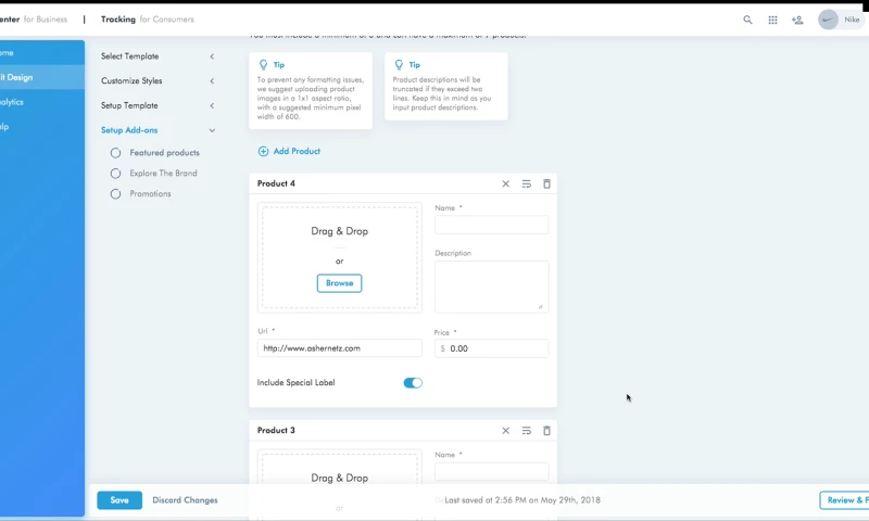Reliqio - Enterprise eCommerce site builder onboarding 10 clients in 6 months