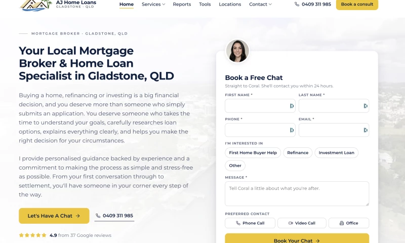 Search Scope - AJ Home Loans SEO Campaign