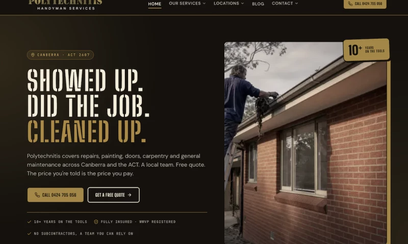 Search Scope - Polytechnitis Handy Man Services SEO Campaign