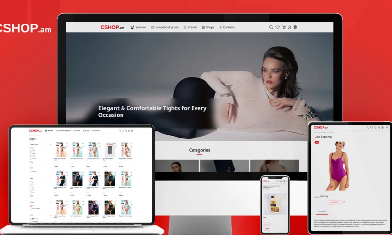 Astudio IT Company - Online Store & Custom E-Commerce CMS Development for Conte Elegant