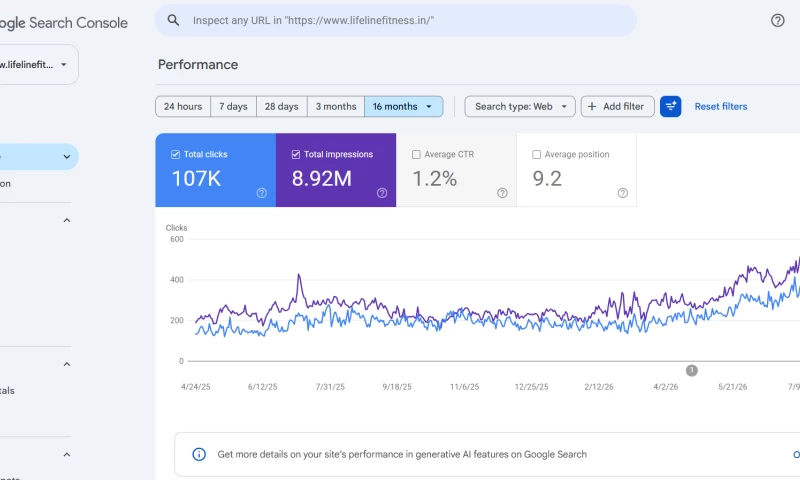 Rob Tech World - Lifeline Fitness SEO & Digital Growth Project