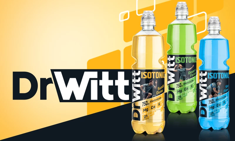 Modern World Studio - Dr Witt - Isotonic Label Design
