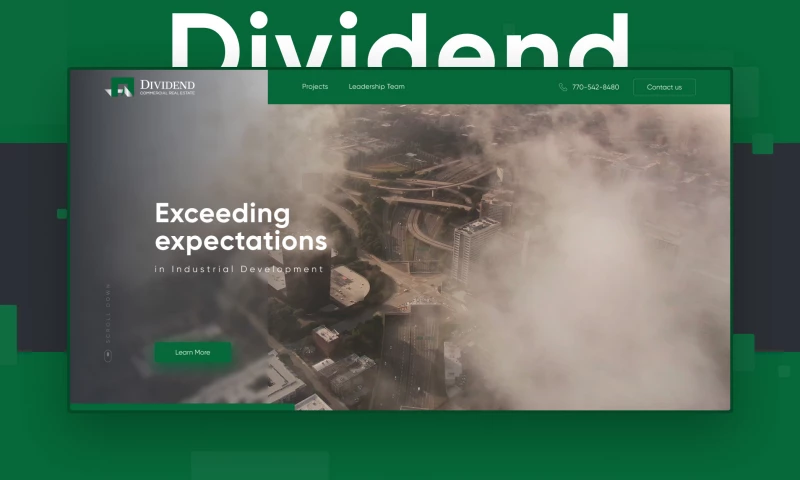 Egorov Agency - Dividend | Landing page
